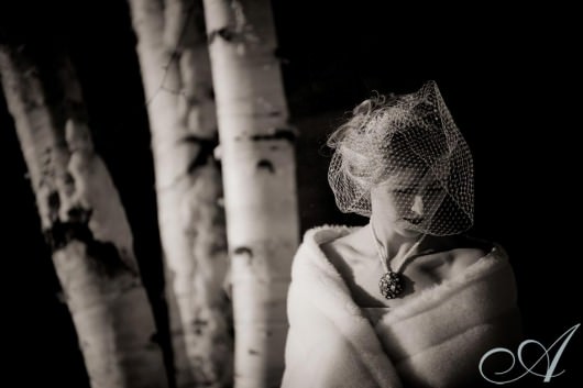 killington_vt_winter_bride snow wedding- bride in fur
