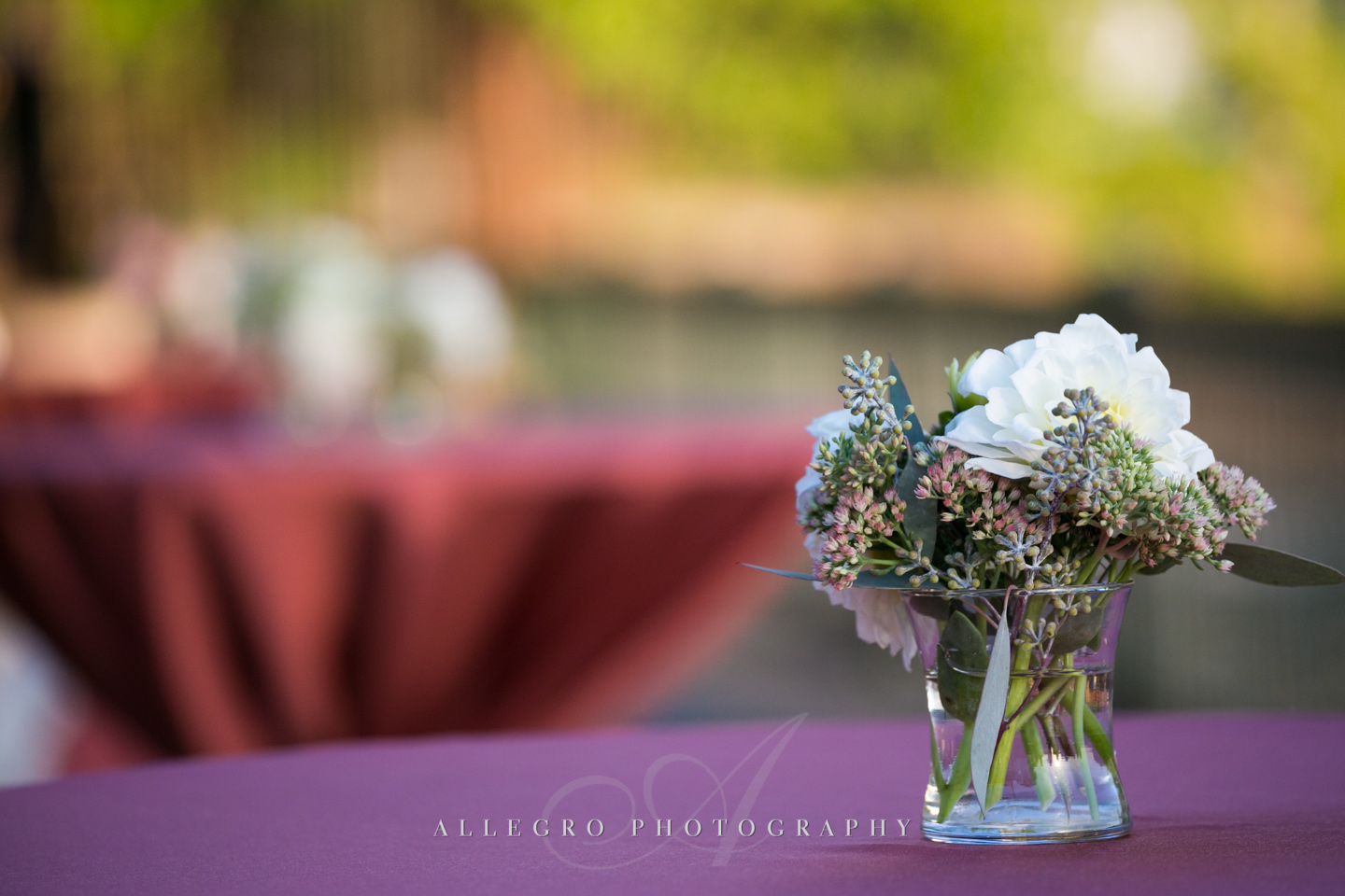 fall wedding neutrals flowers boston - photographed by Allegro Photography