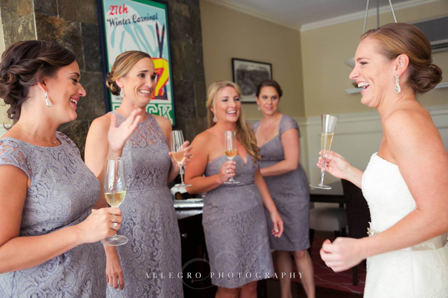 a toast - photo by Allegro Photography
