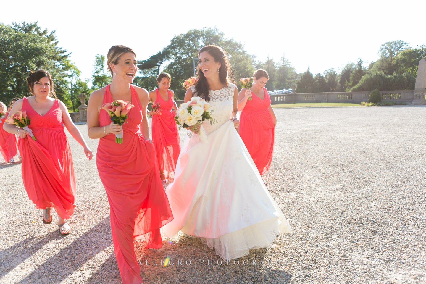 bridesmaids - photo by Allegro Photography