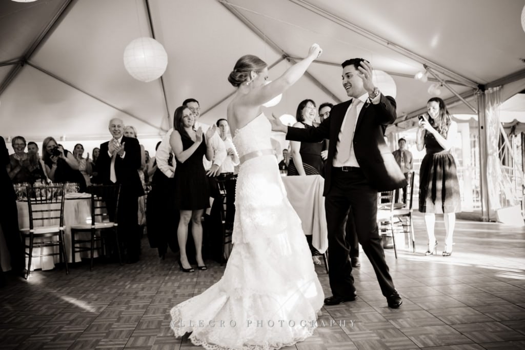 dance in tent - photo by allegro photography