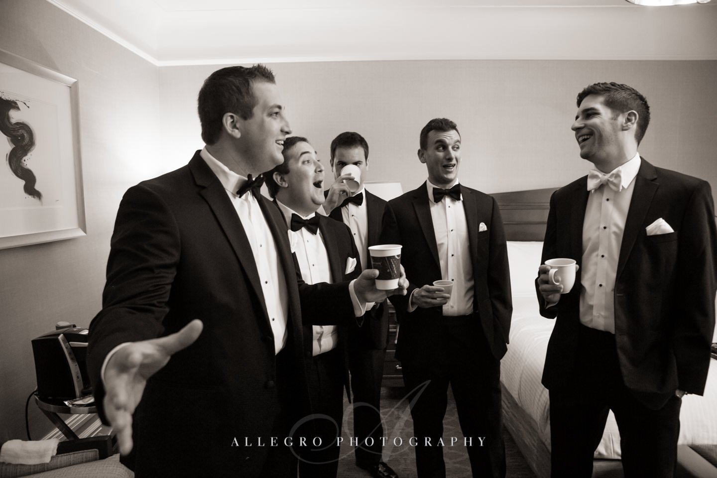 groomsmen - photo by Allegro Photography