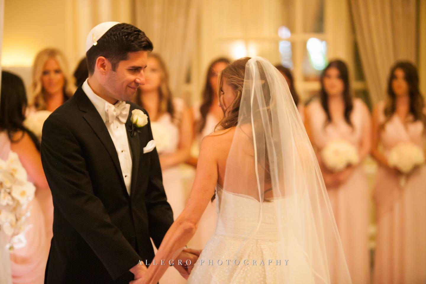 circling each other- boston jewish wedding - photo by allegro photography