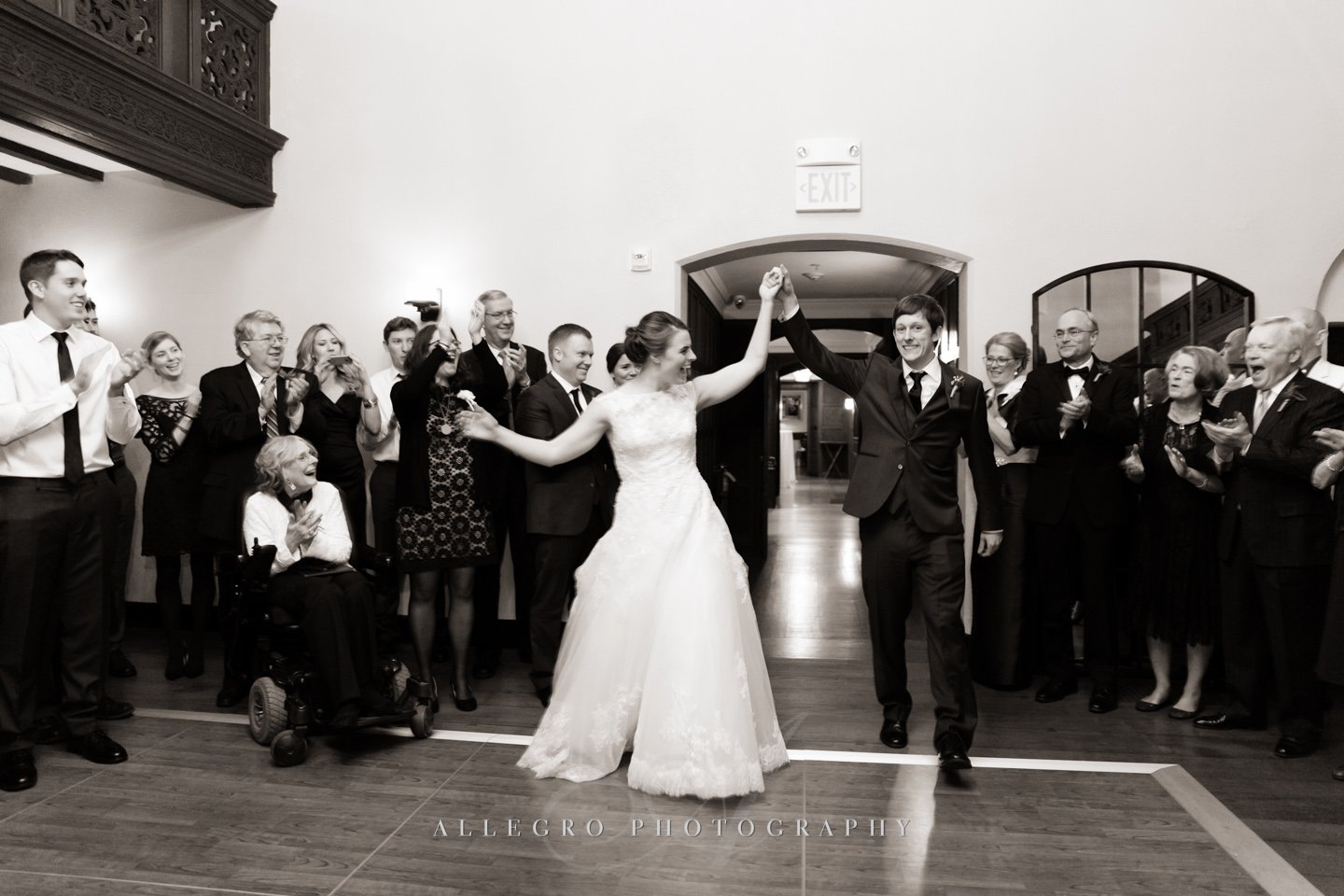 entrance - photo by allegro photography