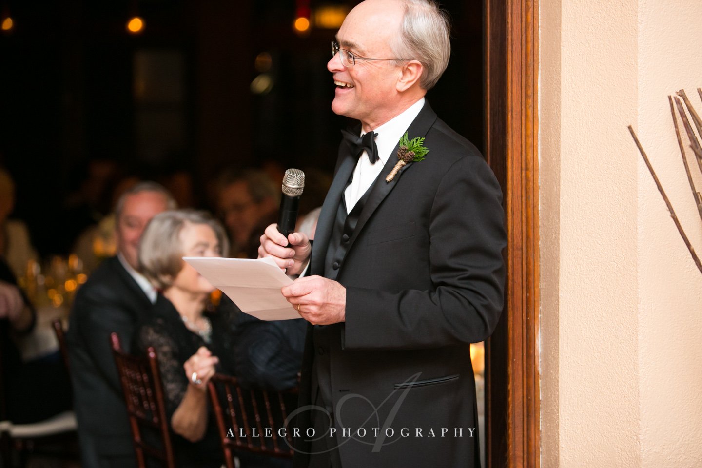 dad toast - photo by allegro photography