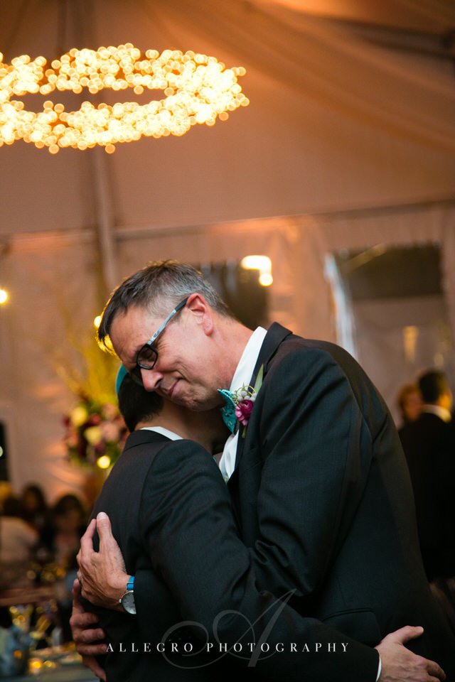 first dance - photo by Allegro Photography