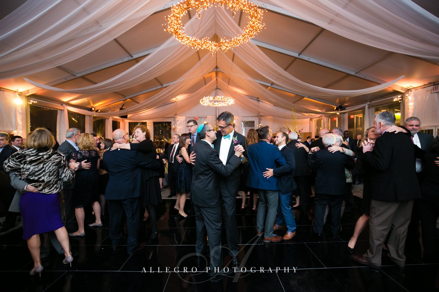dancing - photo by Allegro Photography