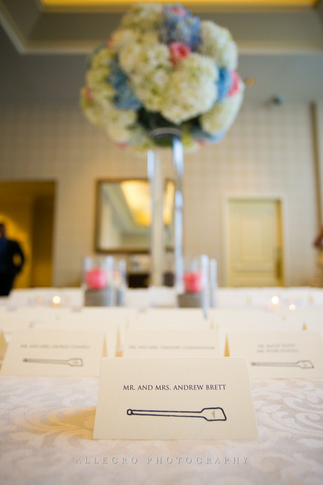 escort card table - photo by Allegro Photography