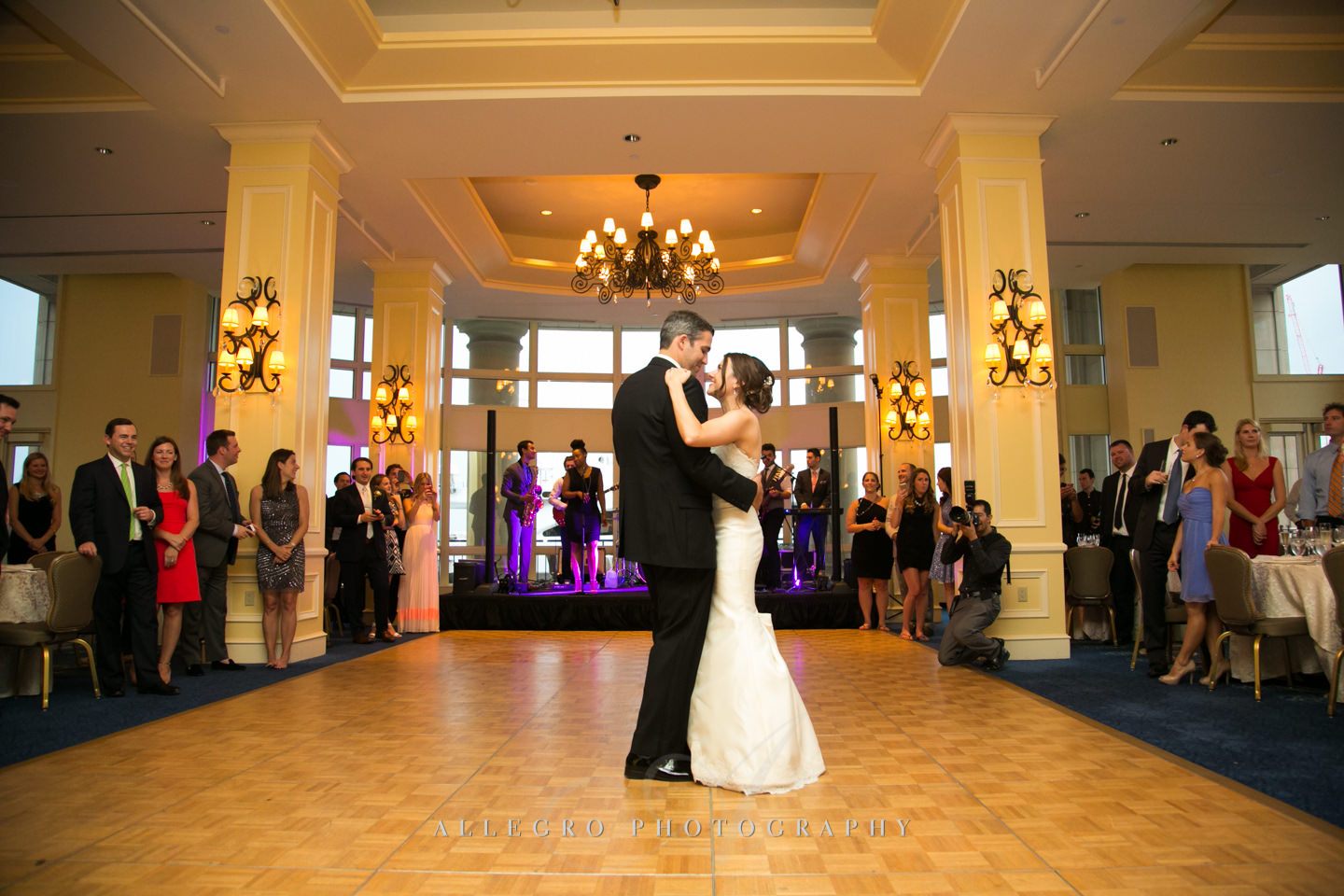 first dance photo by Allegro Photography