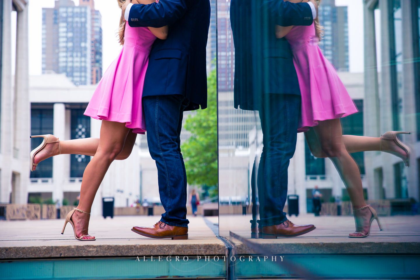 lincoln center manhattan e-session photo by Allegro Photography