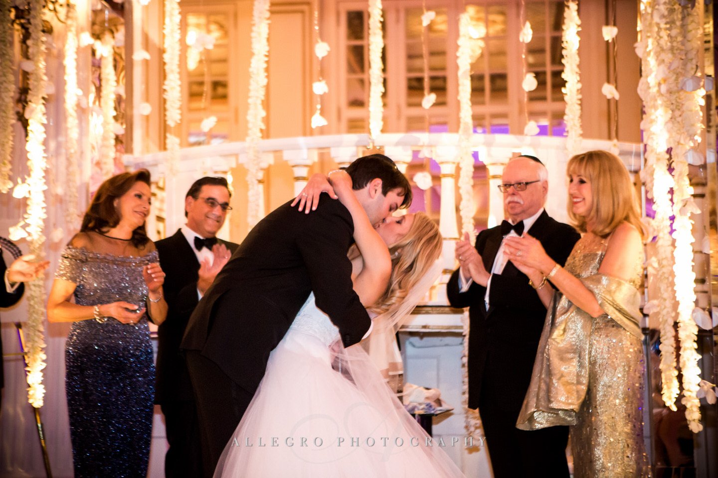 jewish wedding - fairmont copley plaza wedding photo by Allegro Photography