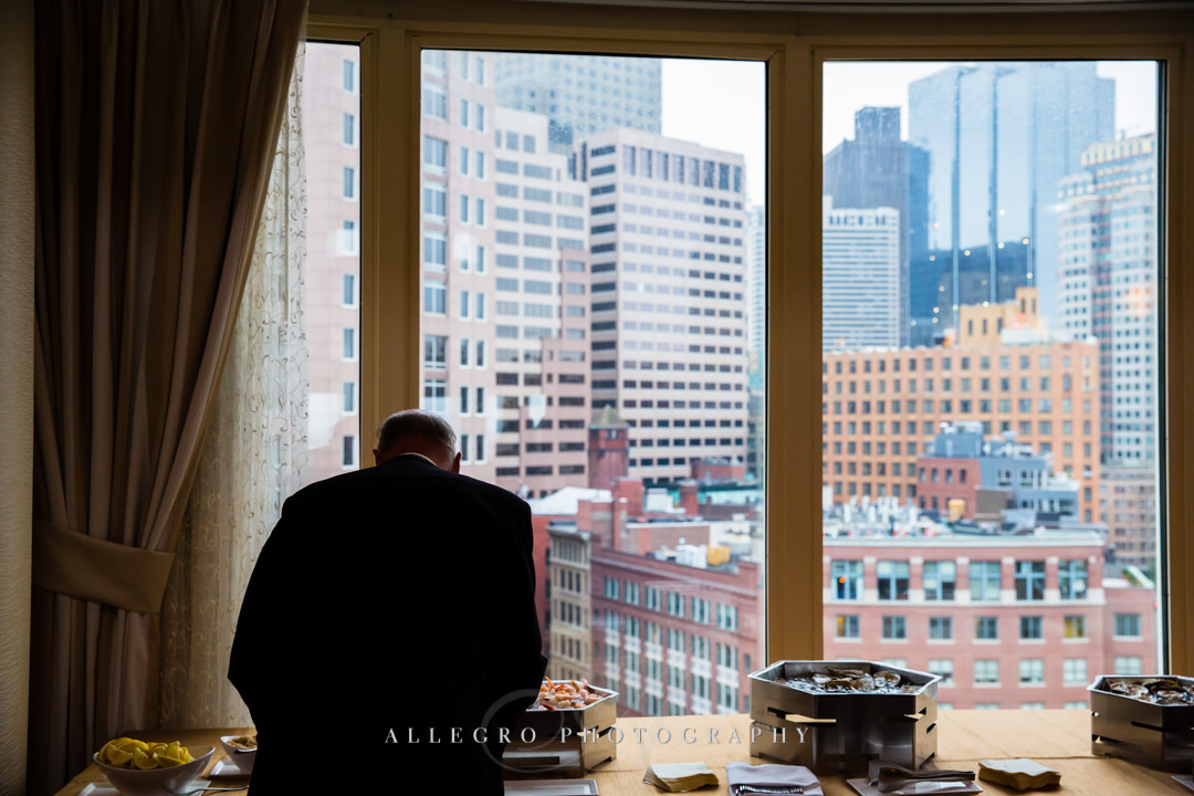 boston harbor hotel city view - photo by allegro photography