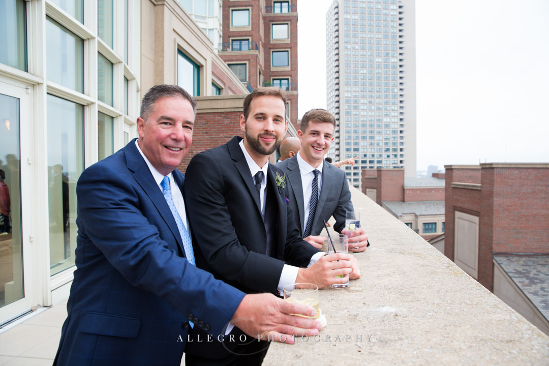 boston harbor hotel wedding guest - photo by allegro photography