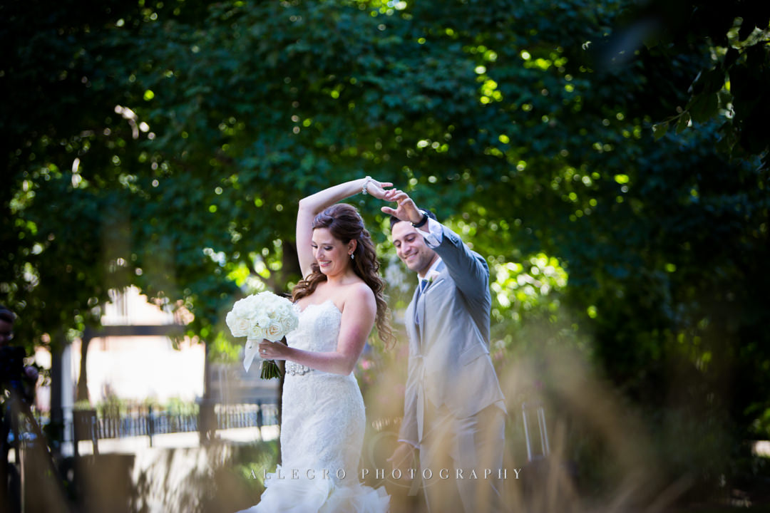 boston wedding couples first dance - photo by allegro photography