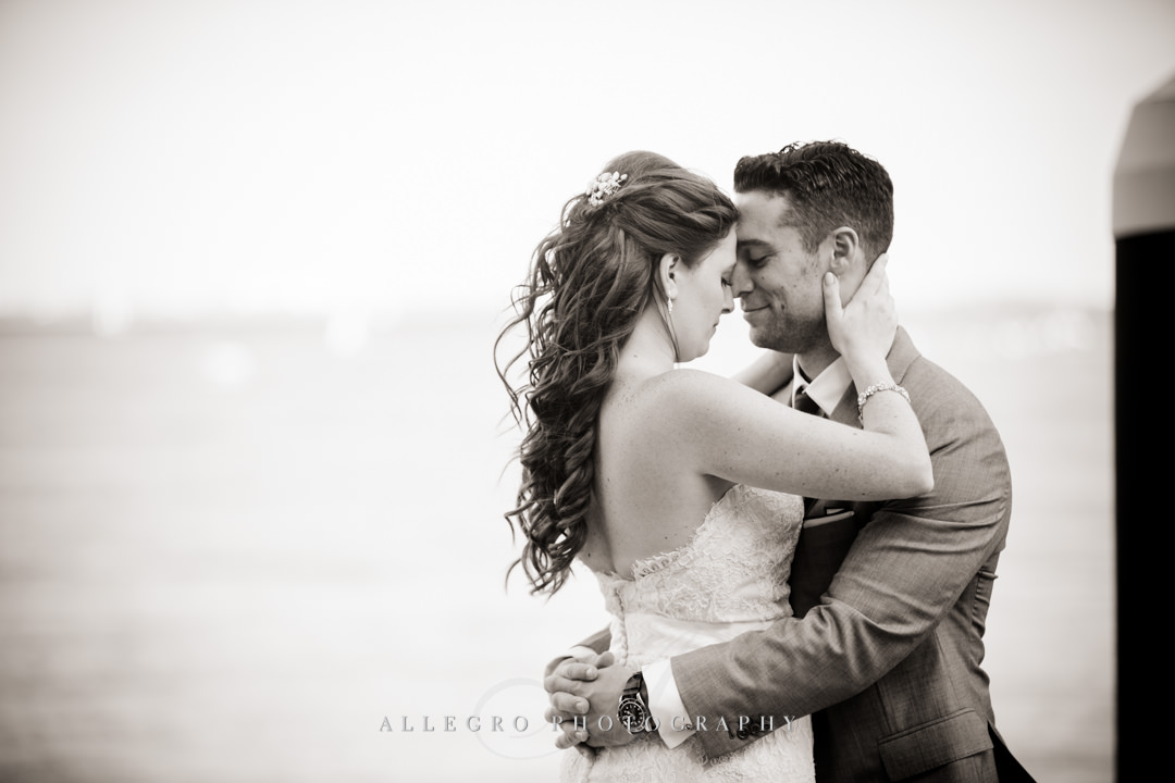 stunning boston harbor wedding photo - photo by allegro photography