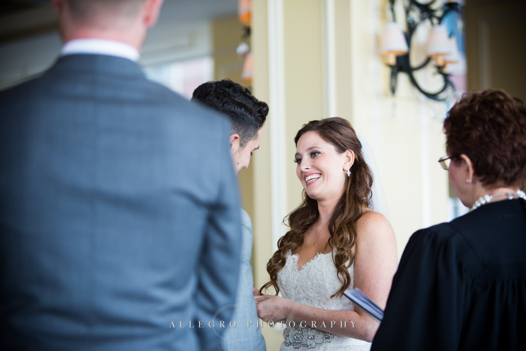 saying I do at the boston harbor hotel - photo by allegro photography
