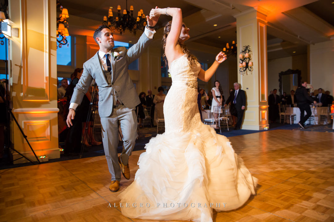elegant boson wedding - photo by allegro photography