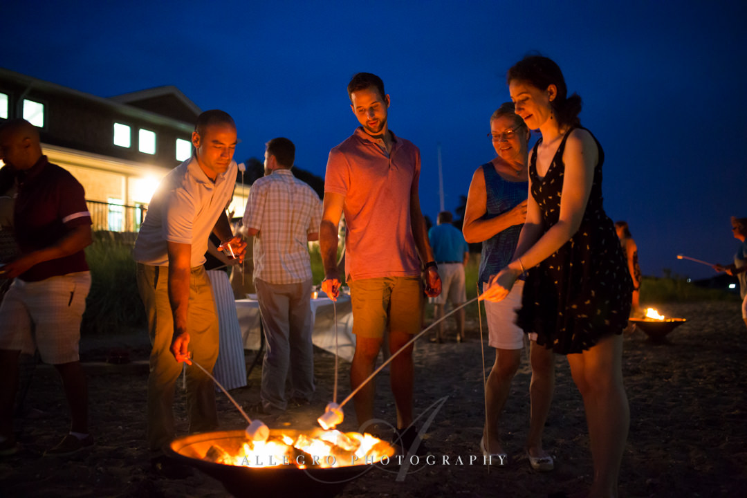 rehearsal dinner s'mores - photo by allegro photography