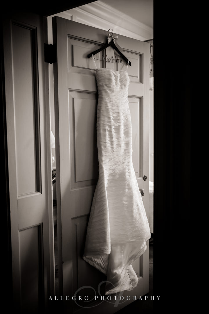 crane estate wedding dress - photo by allegro photography