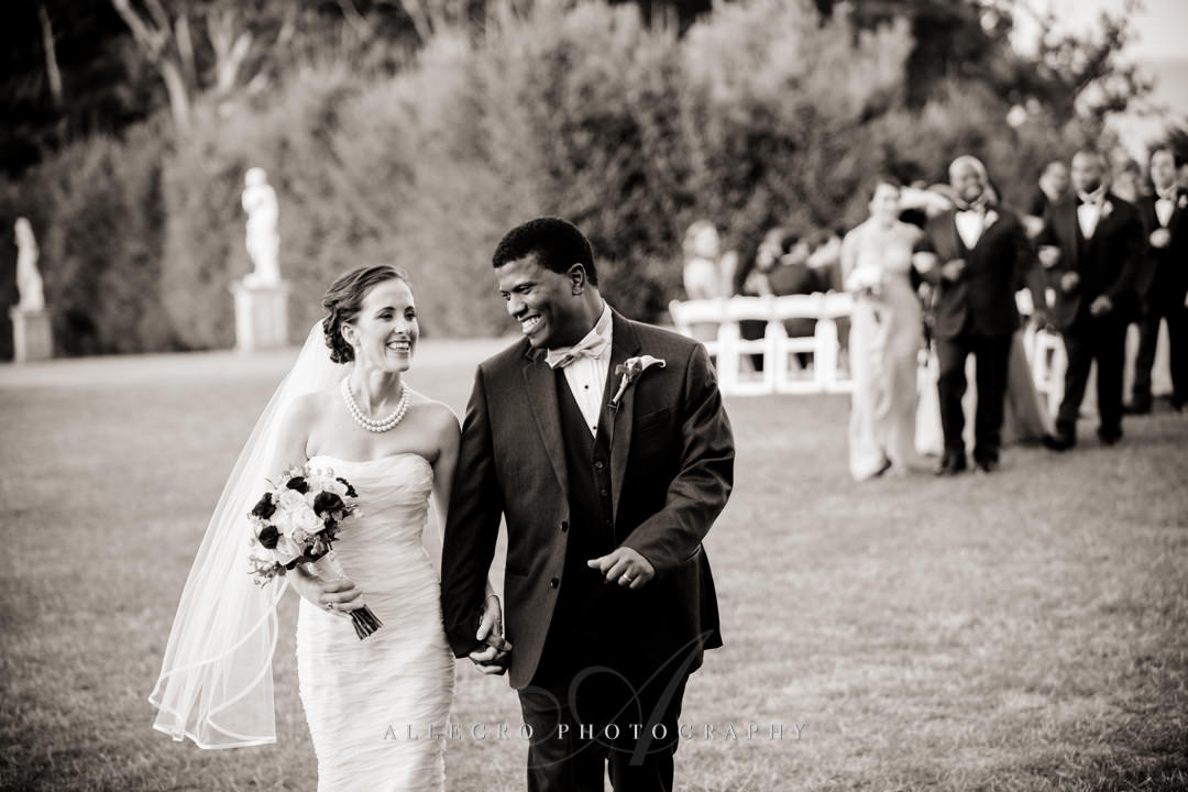 multiracial couple wedding celebration - photo by allegro photography
