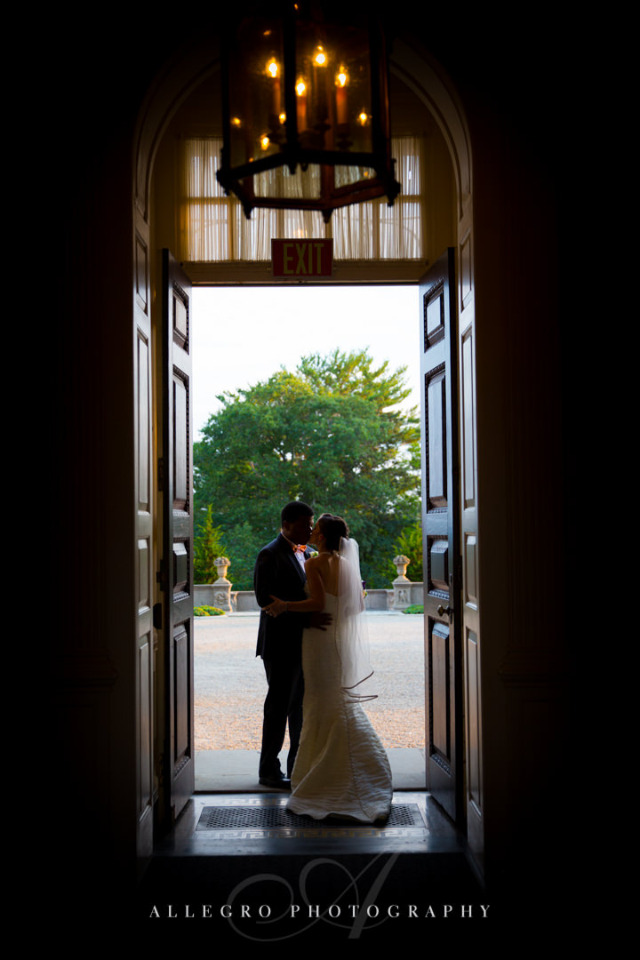 wedding couple portrait boston  - photo by allegro photography