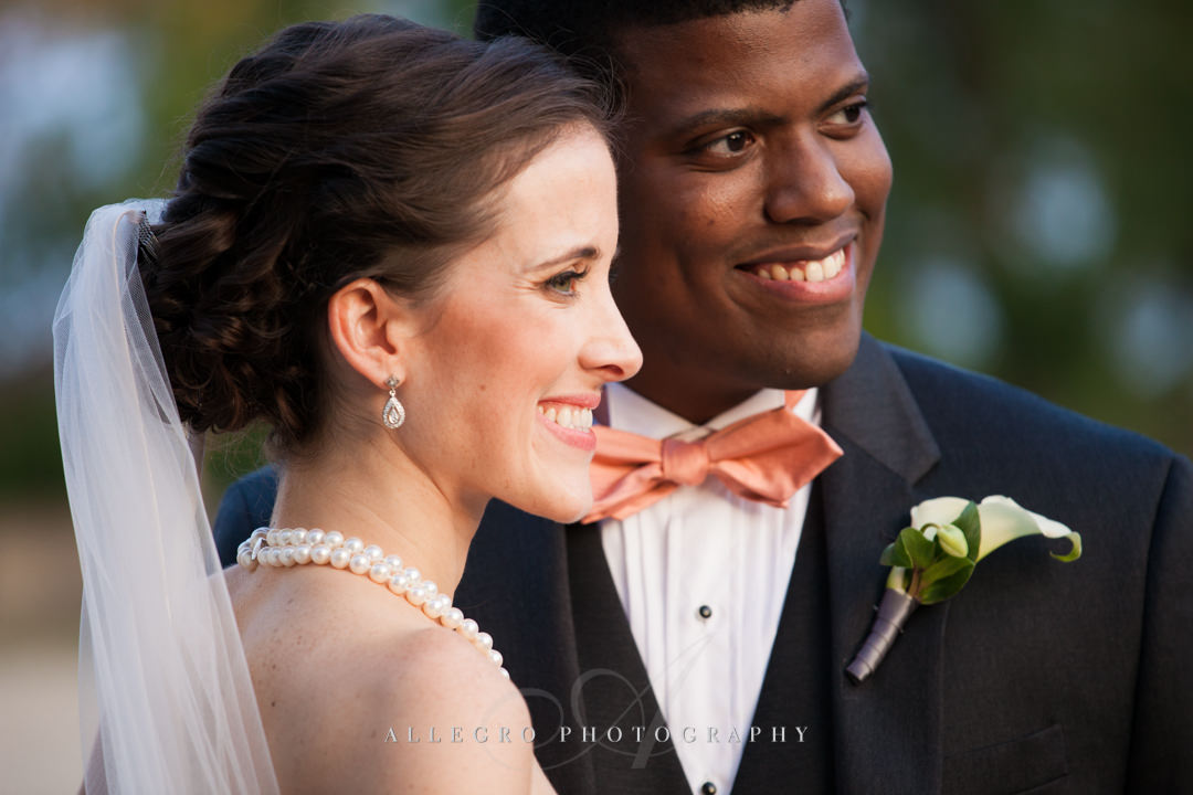 multiracial couple's wedding portrait boston - photo by allegro photography