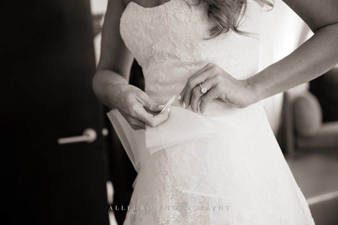 boston bride wedding details - photo by allegro photography