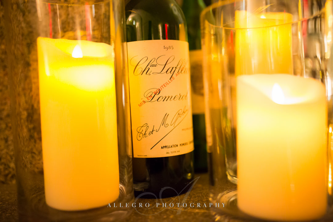 moo restaurant wedding wine - photo by allegro photography