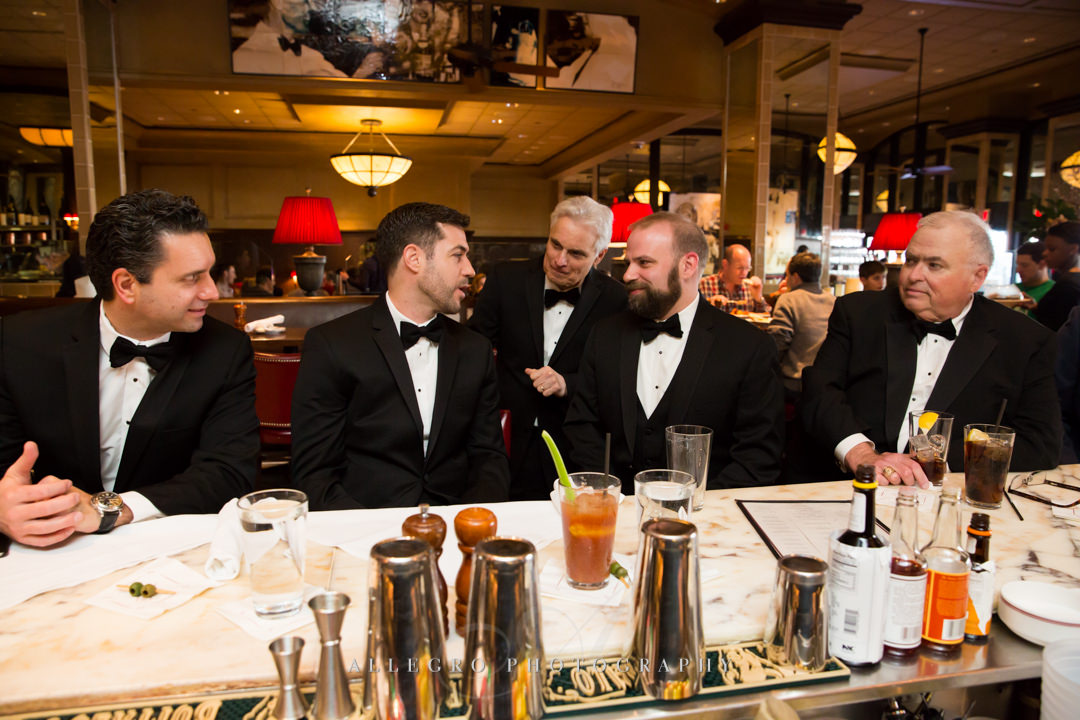 groomsmens at the hotel commonwealth - photo by allegro photography