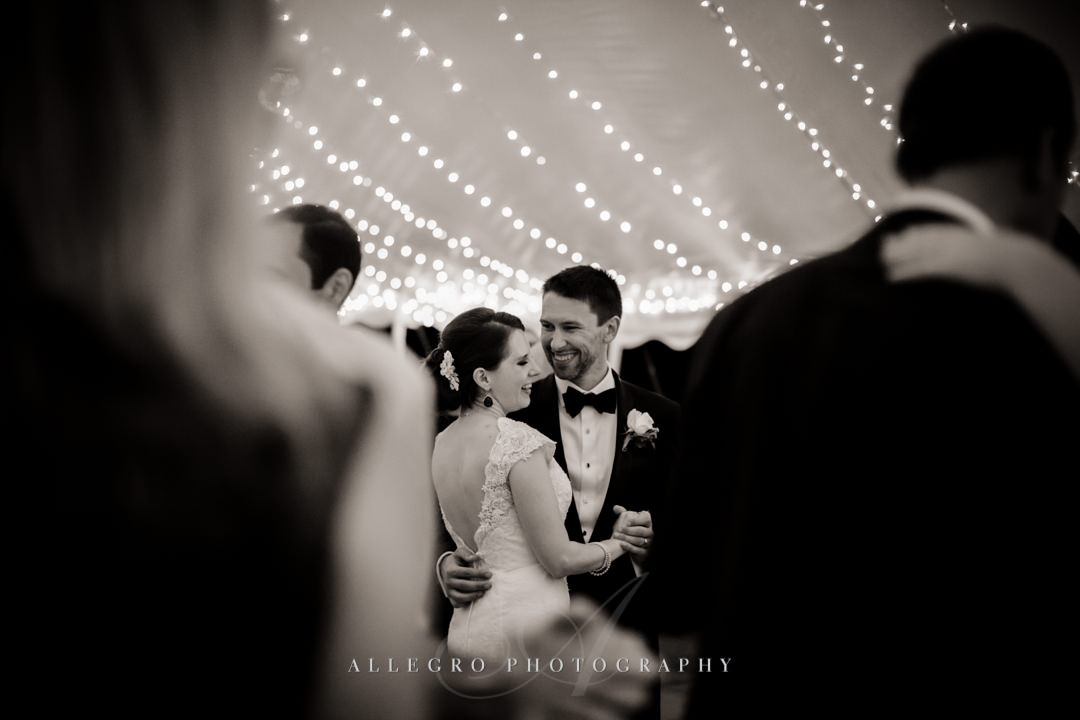 first dance at the pierce house - photo by allegro photography