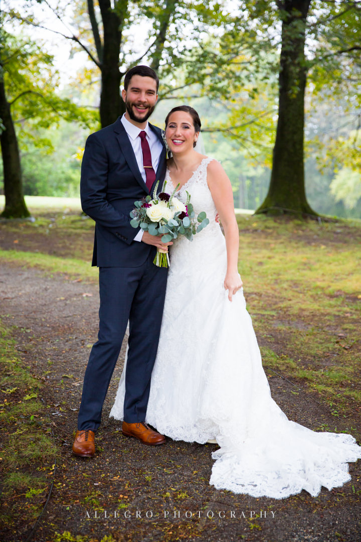 wedding portraits at the stevens estate - photo by allegro photography