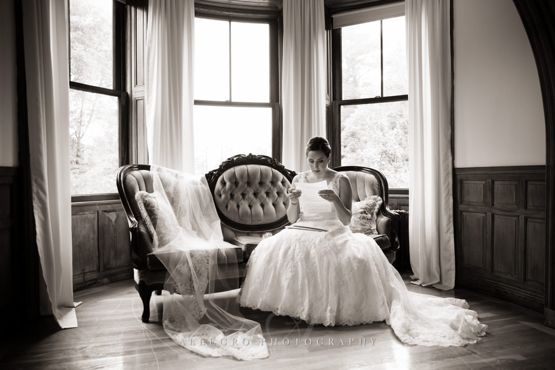 wedding day love letter boston - photo by allegro photography
