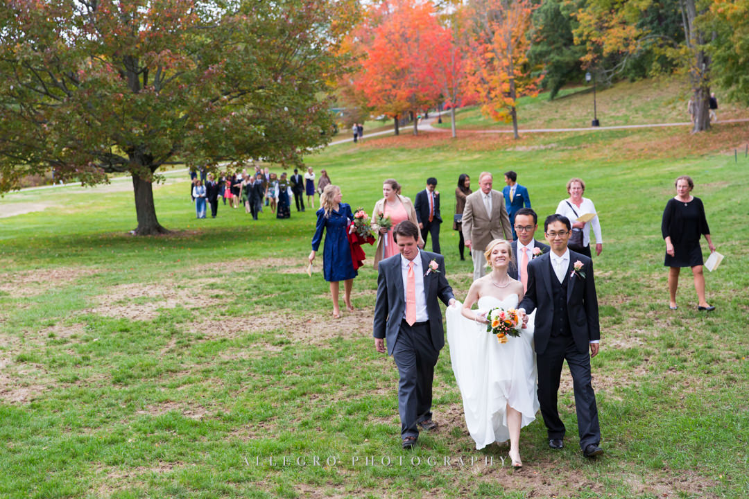 gorgeous fall wedding - photo by allegro photography