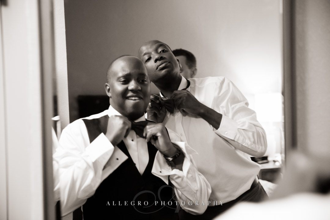 groom getting ready - photo by allegro photography