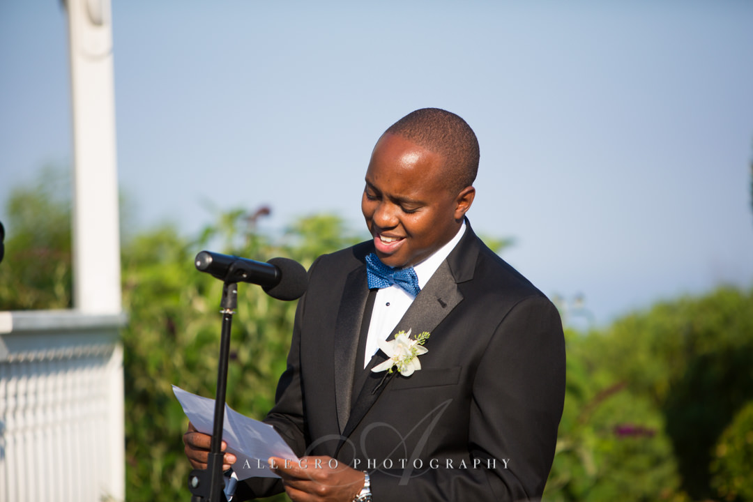 wedding speeches cape cod - photo by allegro photography