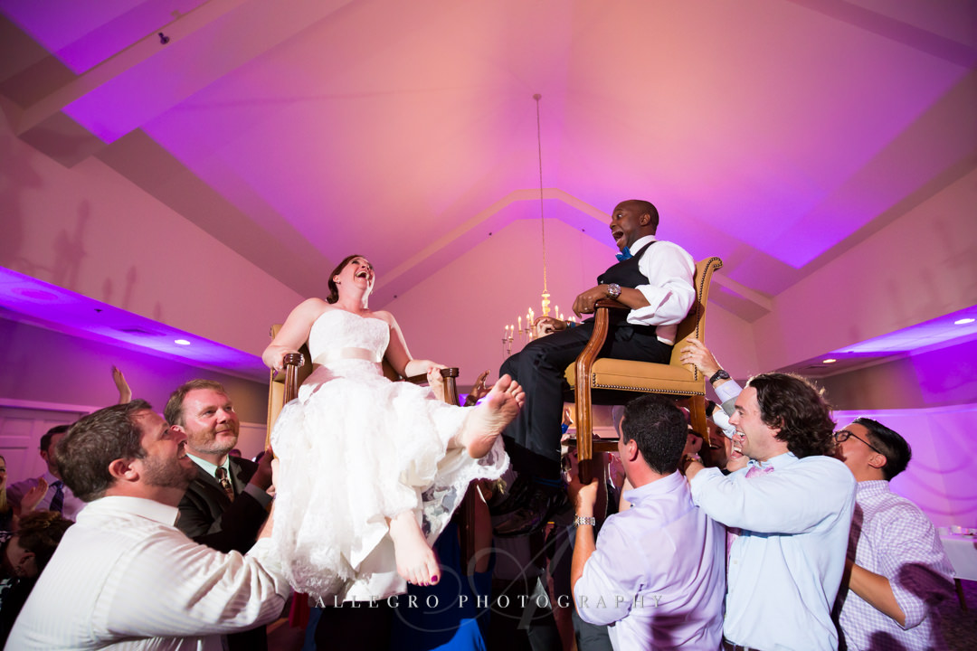 wedding reception fun - photo by allegro photography
