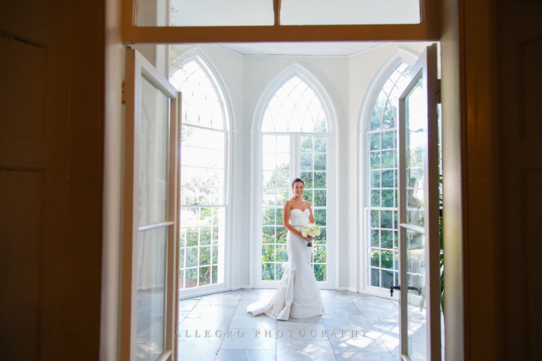bridal portrait boston - photographed by allegro photography 