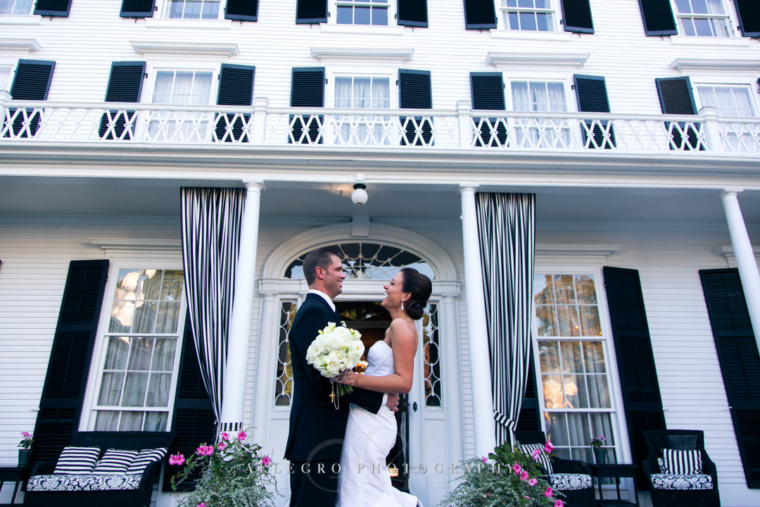 wedding portrait linden place - photographed by allegro photography