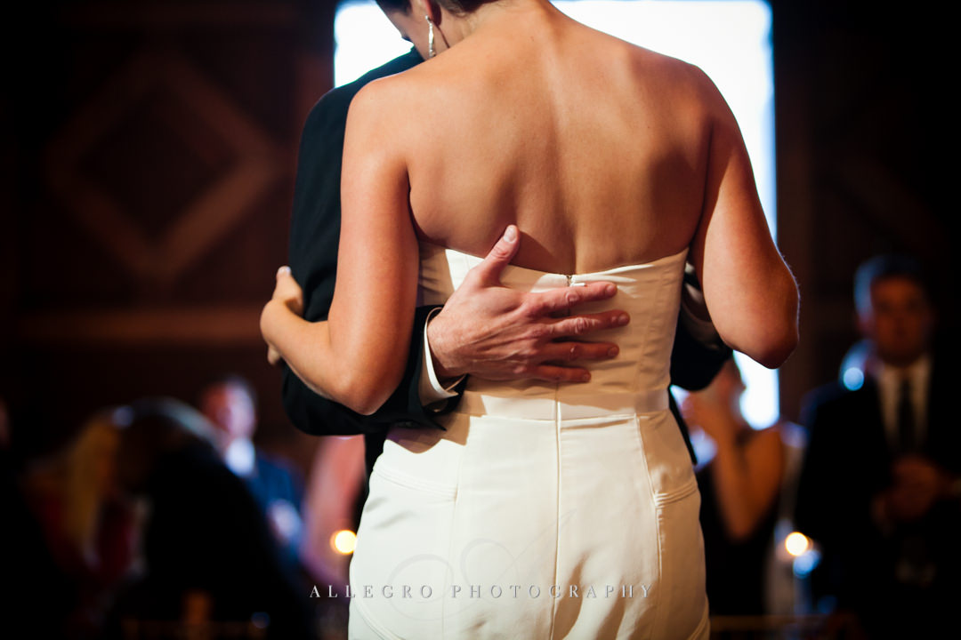 bride and grooms first dance linden place - photographed by allegro photography