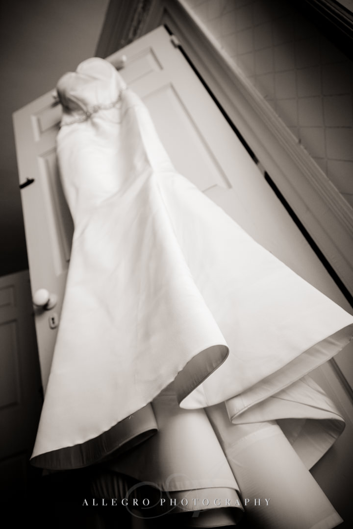 wedding dress boston - photographed by allegro photography