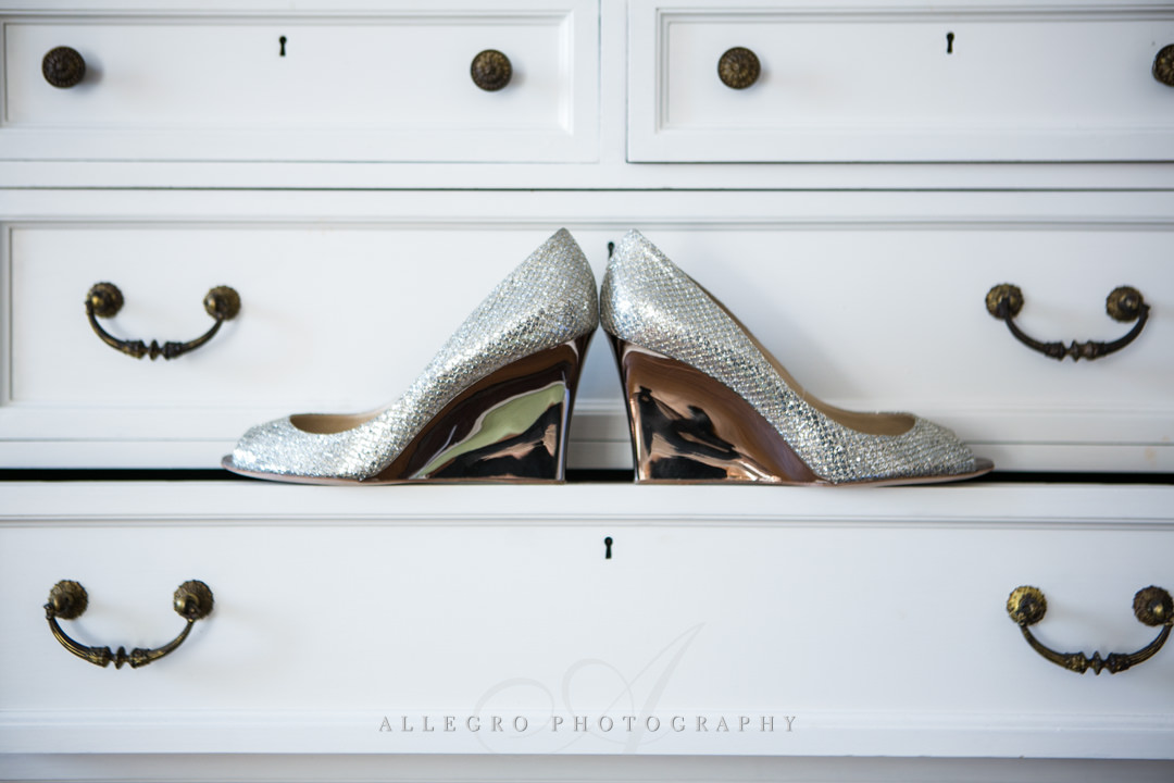 wedding shoes boston - photographed by allegro photography
