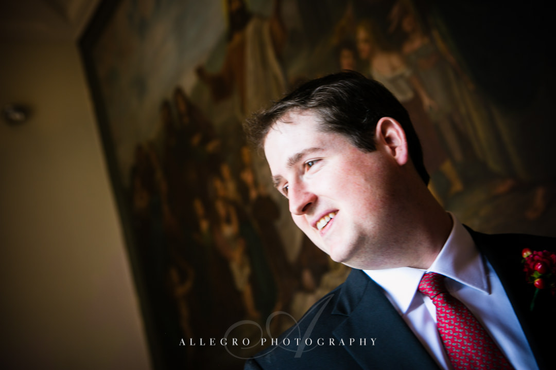 boston groom portrait - photographed by allegro photography