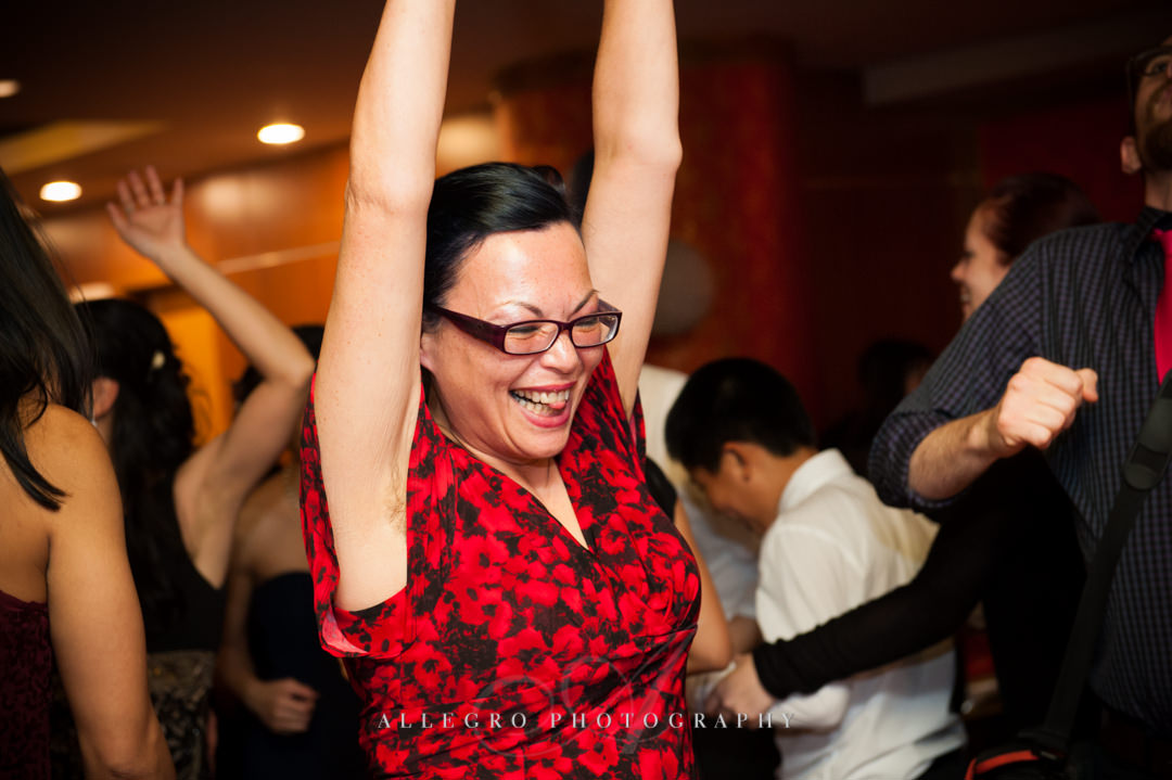 fun wedding reception boston - photographed by allegro photography
