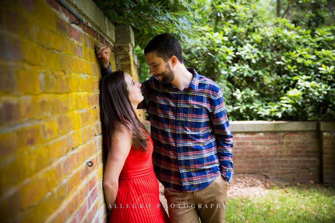 boston nature inspired engagement session - photographed by Allegro Photography