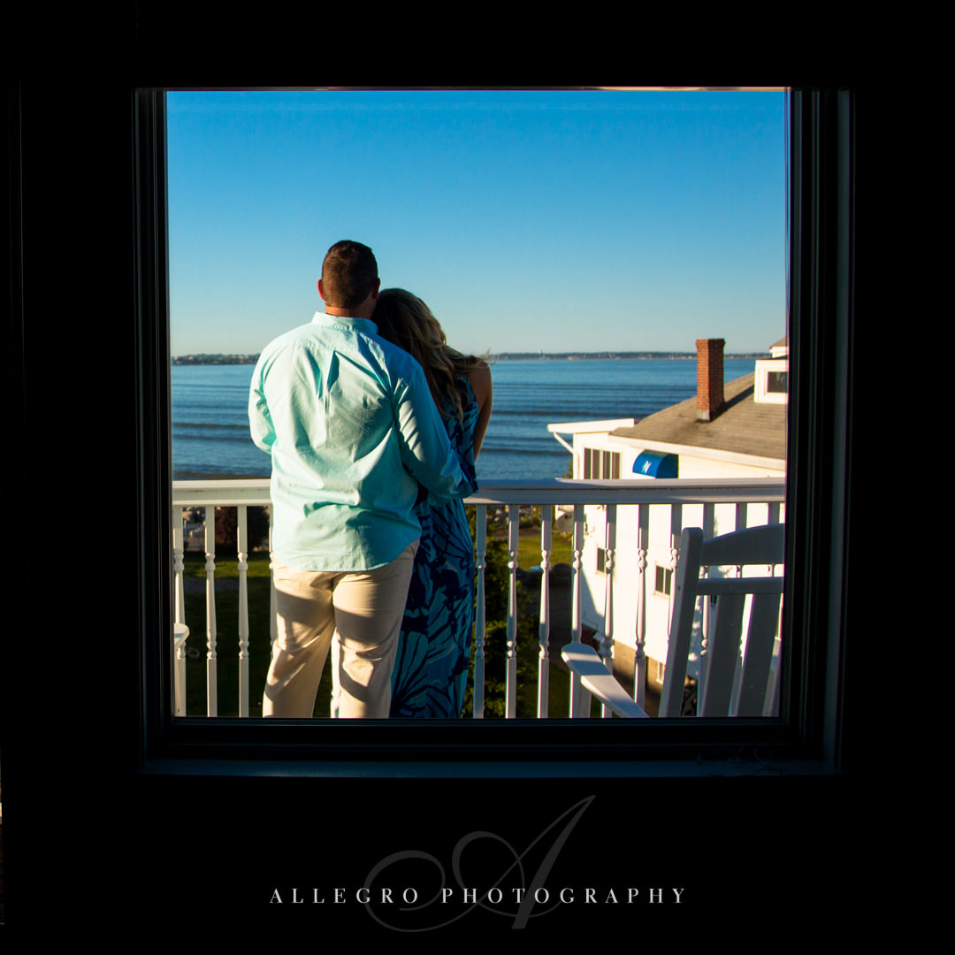 beach engagement session - Photographed by Allegro Photography 