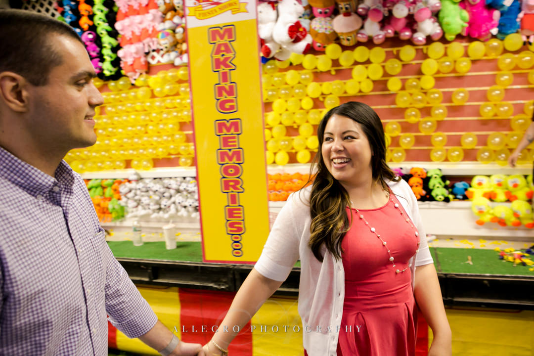 lexington carnival engagement session - photographed by allegro photography