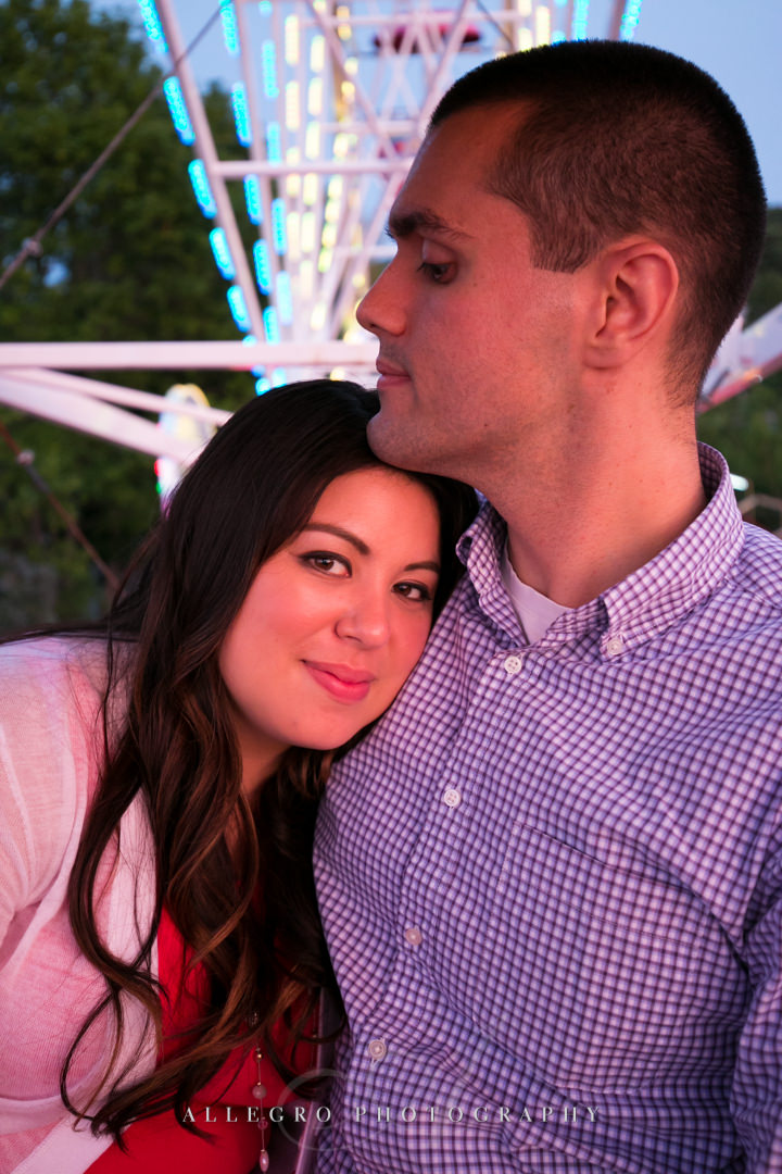 lexington carnival engagement - photographed by allegro photography