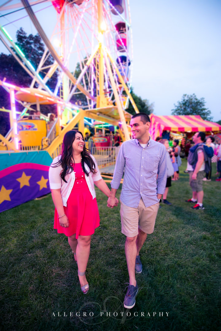 fair engagement session MA - photographed by allegro photography