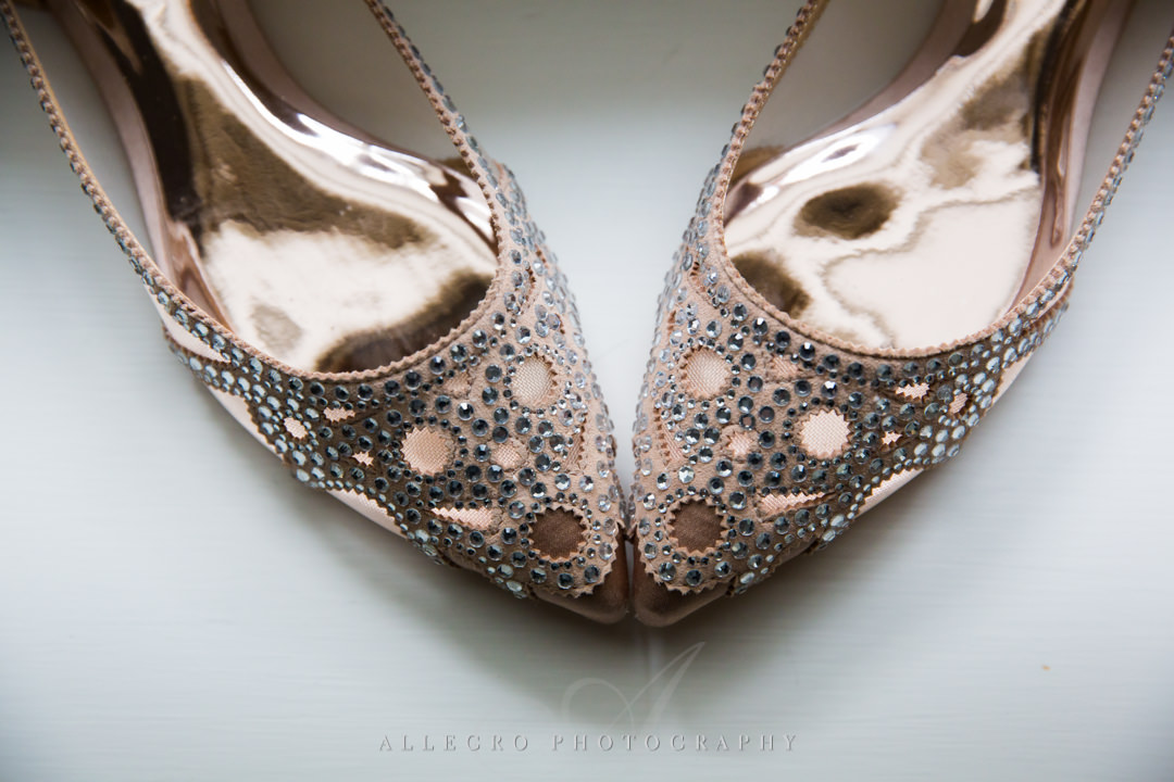 allegro photography photo: pink sparkly wedding shoes