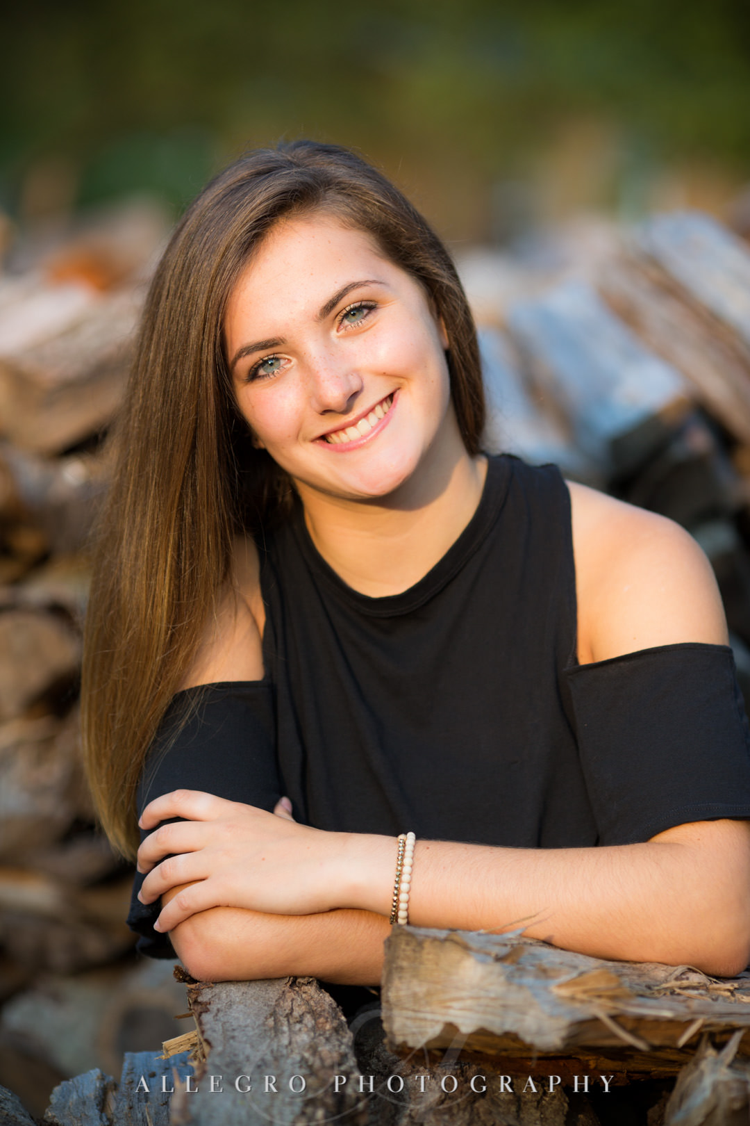 allegro photography wellesley high school senior session- yearbook photo